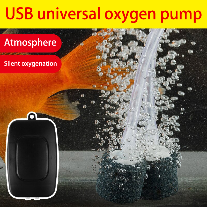 Aquarium Fish Accessories - 미니 수족관 에어 펌프 키트, 산소