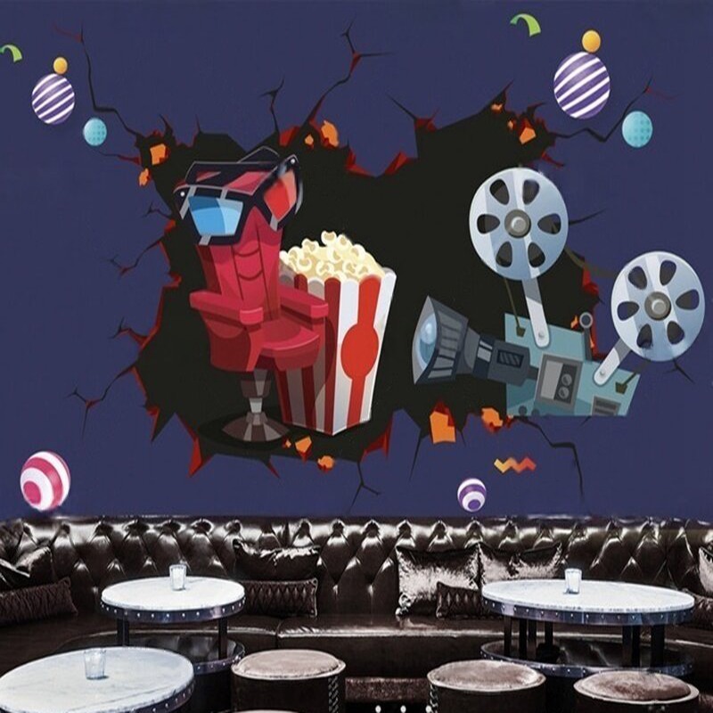Background Film 3D - 독특하고 신선한 시네마 카메라 필름 콜라