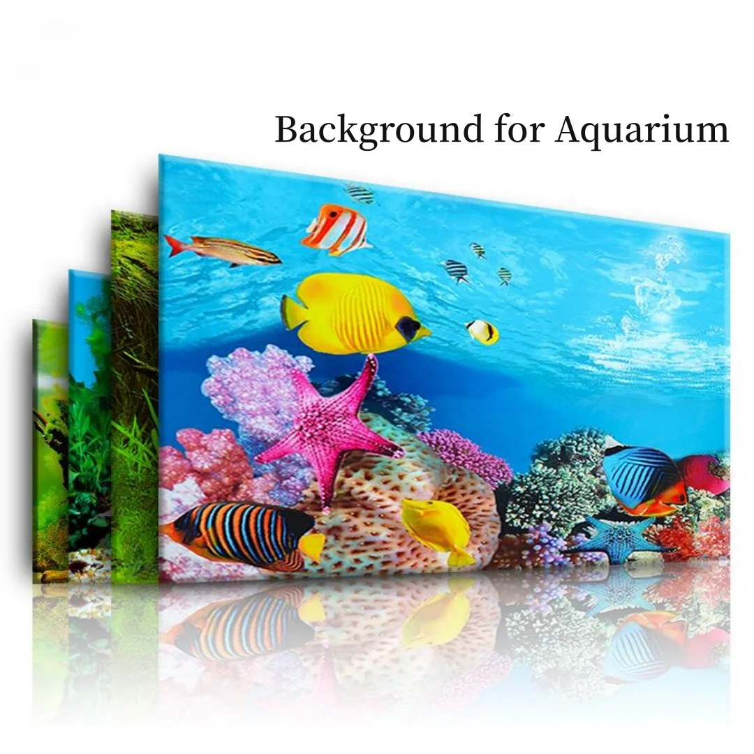 Aquarium Fish Tank Price - 배경 수족관 3D 스티커 포스터 장식,