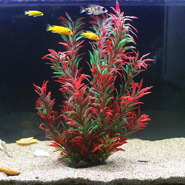 Aquarium Fish Store - 50CM 인조 어항 희귀 식물 수족관