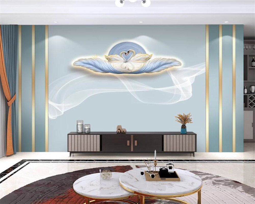 Background Film 3D - Beibehang 맞춤형 새로운 TV 배경 추상