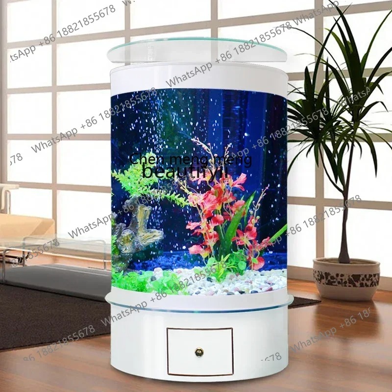 F181 l 어항 거실 물갈이 바닥형 가정용 반원형 대 - Aquarium Fish Live 리뷰 및 가격