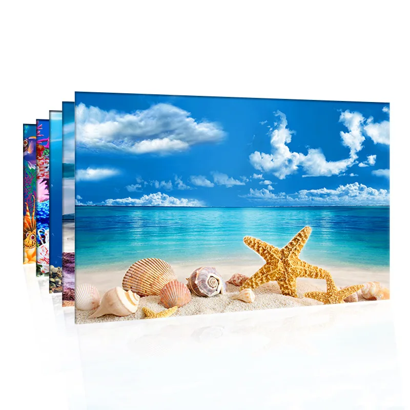 수족관을위한 배경 3d 스티커 포스터 물고기 탱크 수족 - Aquarium Fish Tank Price 리뷰 및 가격