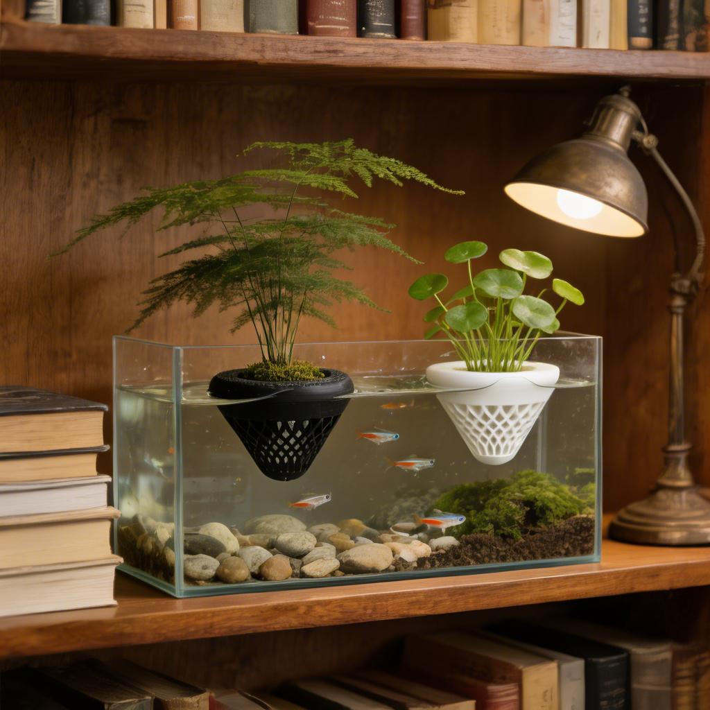 2PCS 플로팅 수족관 식물 홀더, 물고기 탱크용 걸이 - Aquarium Fish Tank Price 리뷰 및 가격