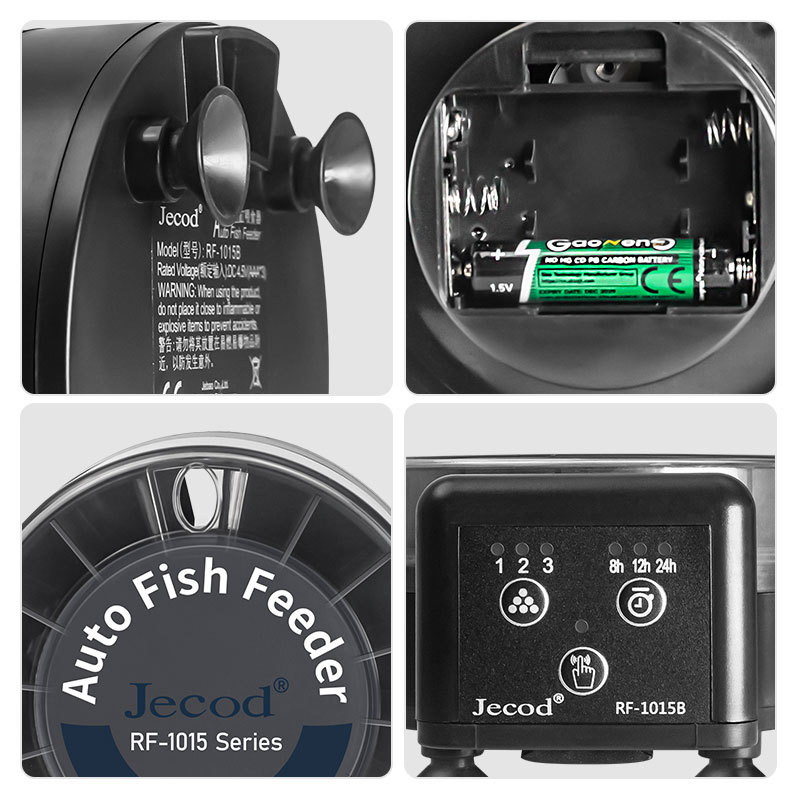 제바오 신형 자동 먹이 공급기 RF-1015 디지털 타 - Aquarium Fish Food 리뷰 및 가격