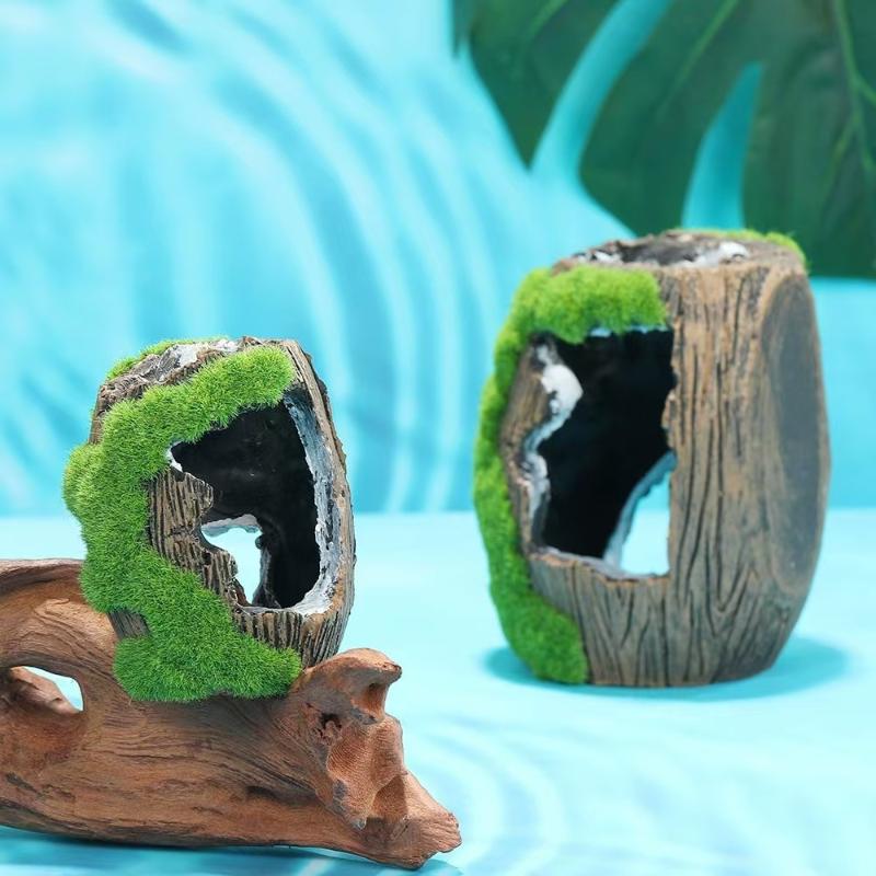 숨김 동굴 수족관 조경 수족관 장식 물고기 은신처 어항 - Aquarium Fish Tank Price 리뷰 및 가격