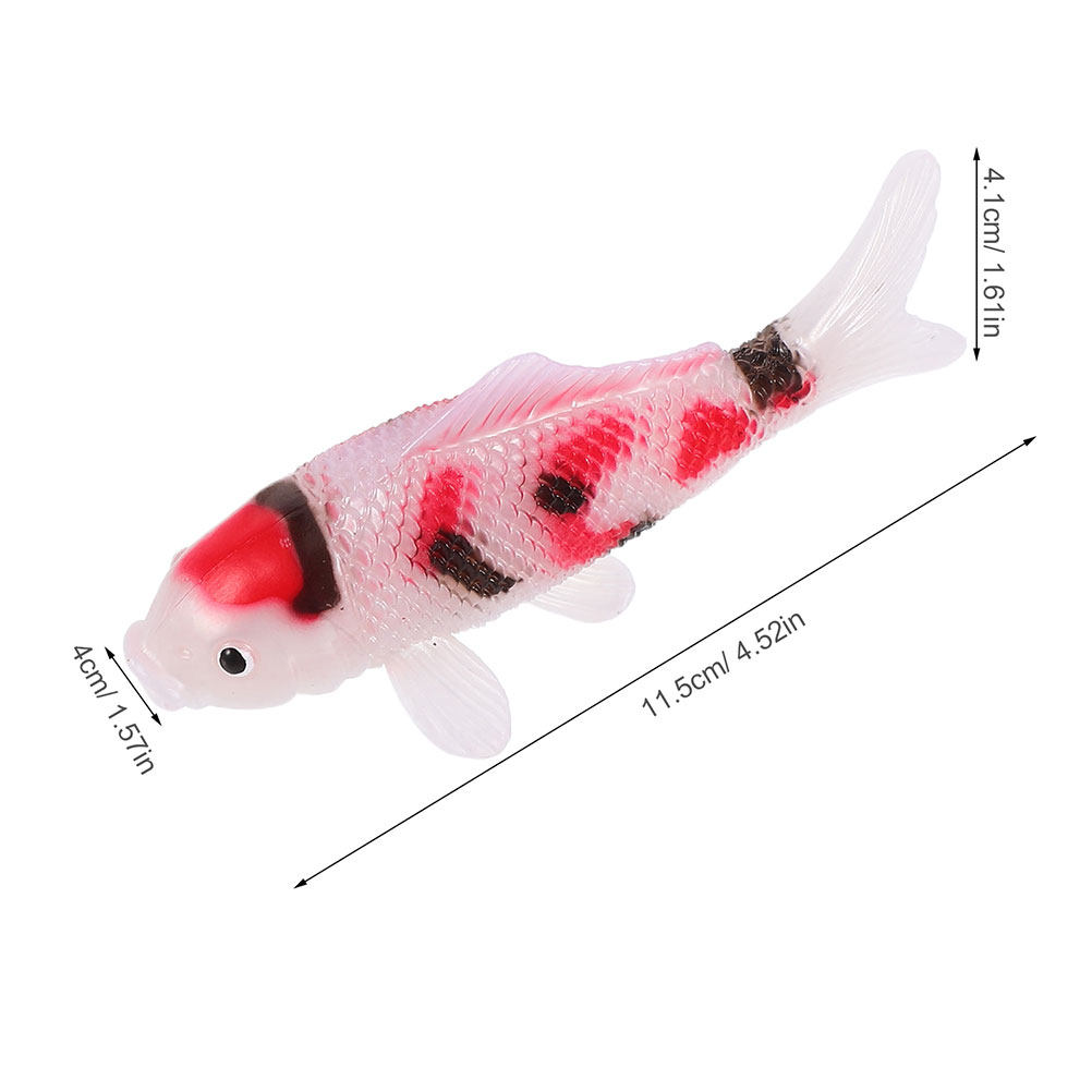4개의 생동감 넘치는 잉어 어항 장식품, 정원 연못 분 - Aquarium Fish Koi 리뷰 및 가격