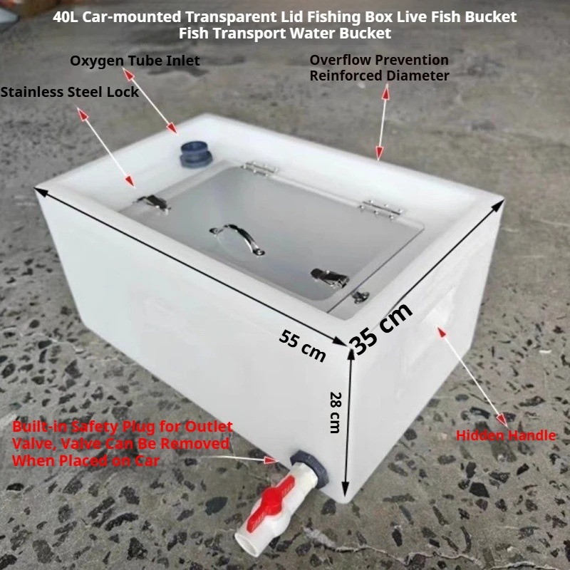 생어통 두꺼운형 40L/60L/70L 신형 차량용 낚시 - Aquarium Fish Live 리뷰 및 가격