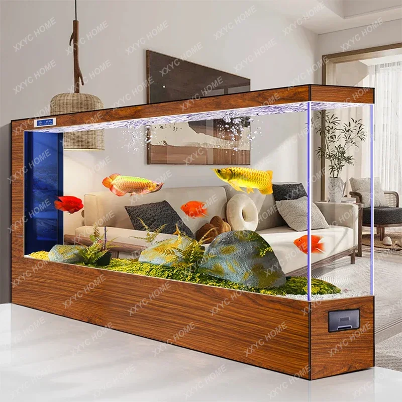 WWSuper 대형 천장까지 닿는 어항 거실 회사 호텔 - Aquarium Fish Live 리뷰 및 가격