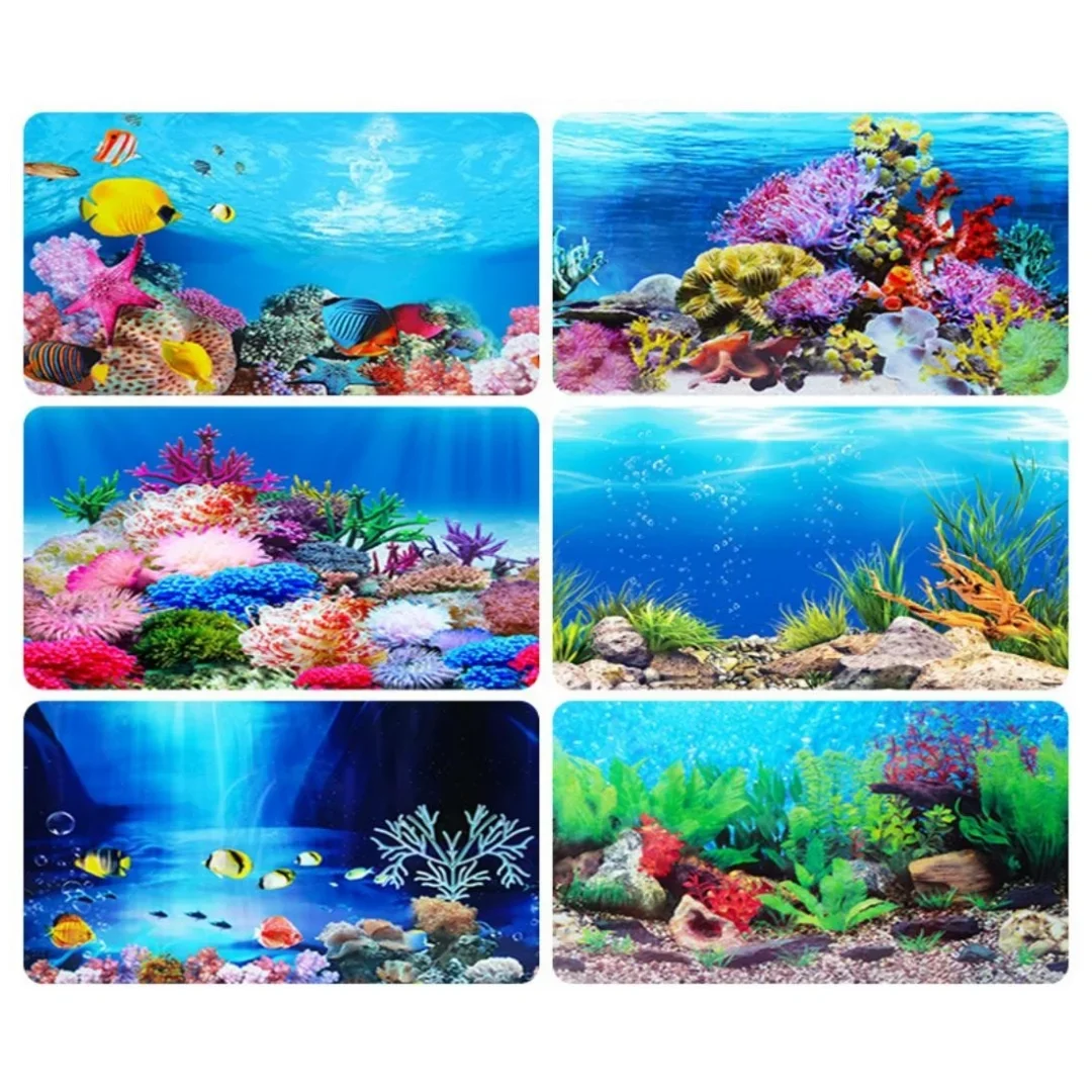 배경 수족관 3D 스티커 포스터 장식, 어항 해양 식물 - Aquarium Fish Tank Price 리뷰 및 가격