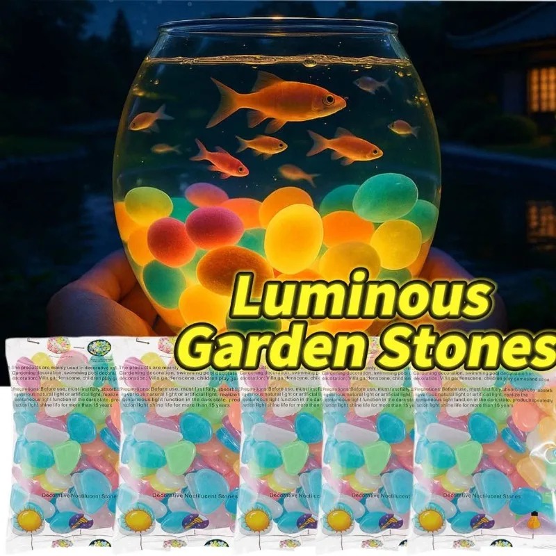 100-1000개 발광석, 야광 정원 자갈, 보도 어항 - Aquarium Fish Store 리뷰 및 가격