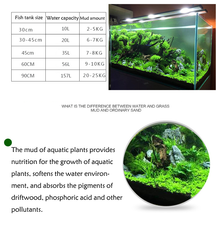 수족관 식물 씨앗 토양 어항 기판 모래 토양 비료 진흙 - Aquarium Fish Accessories 리뷰 및 가격