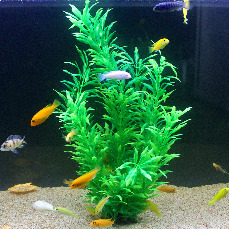 50CM 인조 어항 희귀 식물 수족관 가짜 대나무 잎  - Aquarium Fish Store 리뷰 및 가격