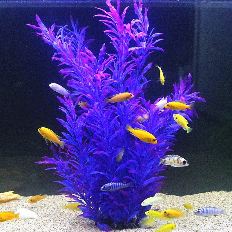 50CM 인조 어항 희귀 식물 수족관 가짜 대나무 잎  - Aquarium Fish Store 리뷰 및 가격