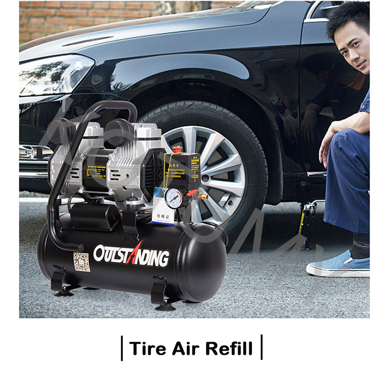 220V 소형 공기 압축기 오일 프리 자동 공기 펌프  - Air Pump Silent 리뷰 및 가격
